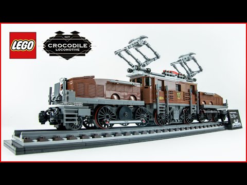 LEGO 10277 Crocodile Locomotive: Collector’s Speed Build!
