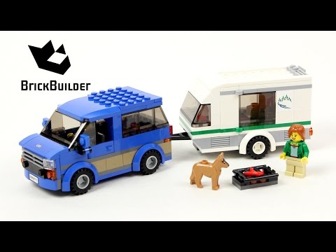LEGO CITY 60117 Van & Caravan Speed Build – Perfect for Collectors!