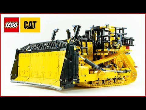 Ultimate CAT D11 Bulldozer: Thrilling LEGO Technic 42131 Speed Build for Collectors – Brick Builder