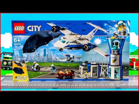 Ultimate Sky Police Air Base: LEGO CITY 60210 Speed Build for Collectors!