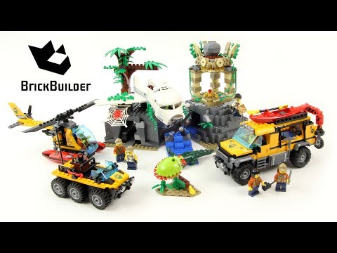 Uncover the Wonders: LEGO CITY 60161 Jungle Exploration Site Speed Build – Collector’s Edition (8/10)