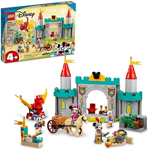 Buildable LEGO Disney Castle Defenders – Mickey, Minnie, Daisy, Donald & More! Perfect for Kids 4+!