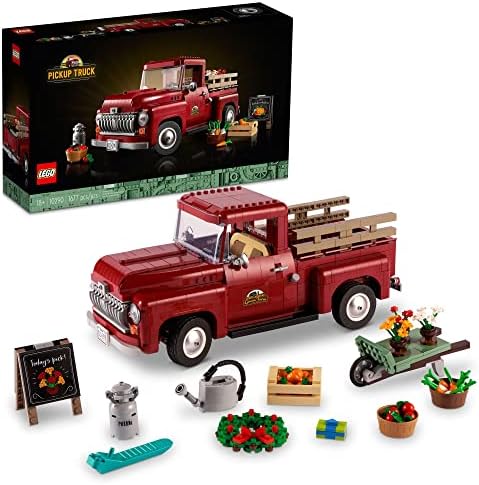 Vintage LEGO Pickup Truck 10290: Seasonal Display Set