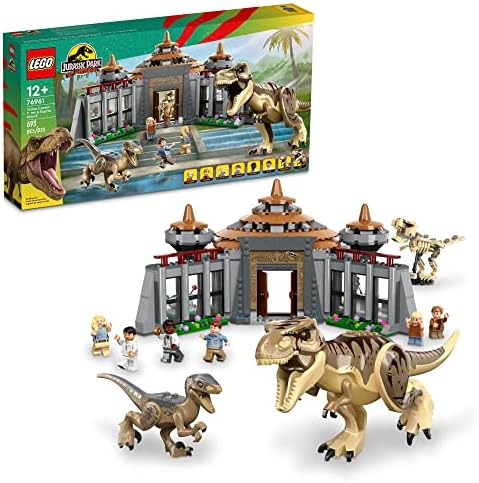 LEGO Jurassic Park: T. rex & Raptor Attack – Epic Dino Adventure