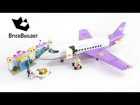 Building Airborne Adventures: Lego Friends 41109 Heartlake Airport Speed Build!
