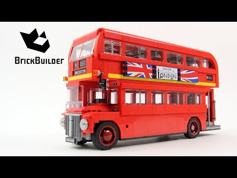 Building the Iconic London Bus: LEGO Creator 10258 Speed Build