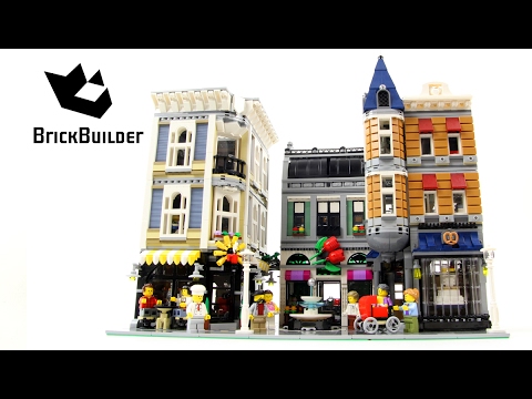 Building the Ultimate Lego City: Speed Building the Epic Lego Creator 10255 Assembly Square!