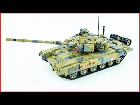 CaDa Tank T-90 C61003W: 1722-Piece Speed Build for Collectors!