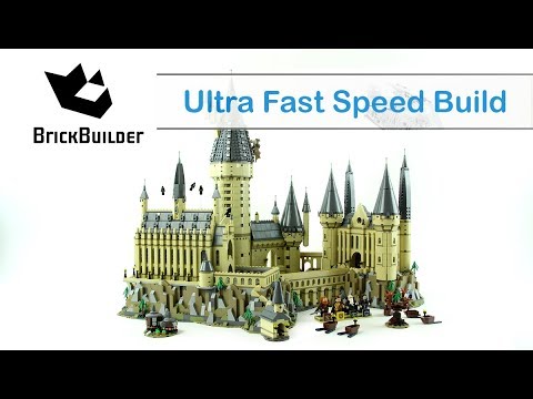 Magical Marvel: Ultra Fast Speed Build of Hogwarts Castle – 2nd Biggest Set Ever – Harry Potter 71043!