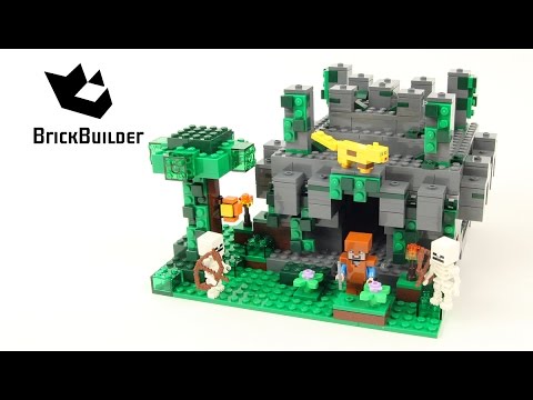 Master Builders Unite: LEGO Minecraft Jungle Temple – Speed Build, Collect 57 Sets!