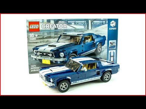 Rev Up Your Collection: LEGO Creator 10265 Ford Mustang Unboxing & Speed Build!