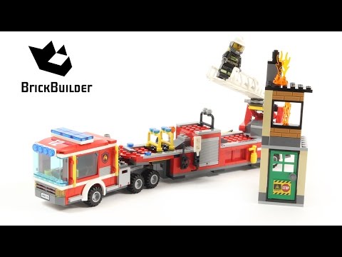 Unleash the Heroic Firefighter in You with LEGO CITY 60112 Fire Engine – A Must-Have for Collectors!