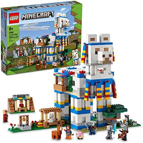 Llama Village Farm House: Build Your Own Minecraft Village!