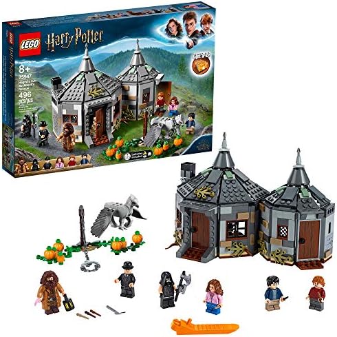 LEGO Harry Potter Hagrid’s Hut: Buckbeak’s Rescue – Epic Toy Set with 496 Pieces!