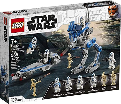 LEGO Star Wars 501st Legion Clone Troopers – Creative Building Set