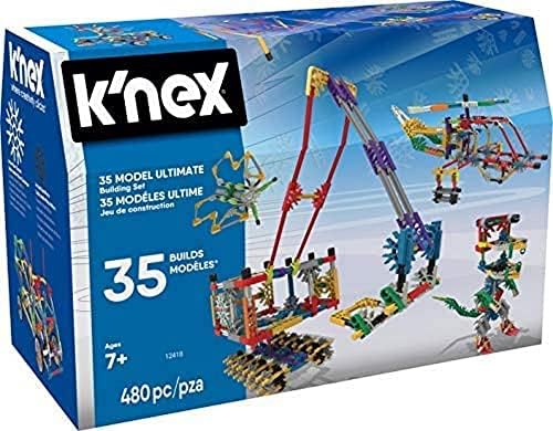 K’NEX 480pc Model Building Set – Ages 7+ – Construction Toy (Amazon Exclusive)