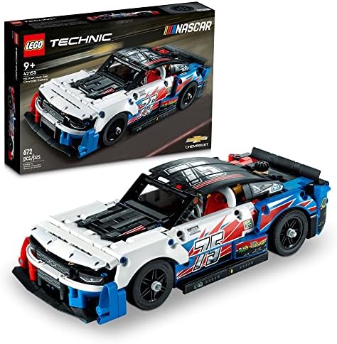 LEGO Technic NASCAR Chevrolet Camaro ZL1 – Authentic Model Car Kit, Perfect for Teens!