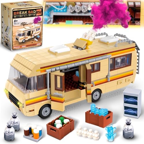 Bad RV Lego Set: Creative DIY Building Kit (986 Pieces)
