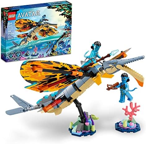 LEGO Avatar: Skimwing Adventure Set – Dive into Pandora’s Coral Reef with Jake Sully & Tonowari!