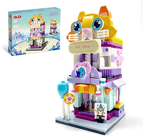 287 Piece MOC Pet Shop Building Block Kit: Perfect Gift for Kids (Ages 6+) – New 2023