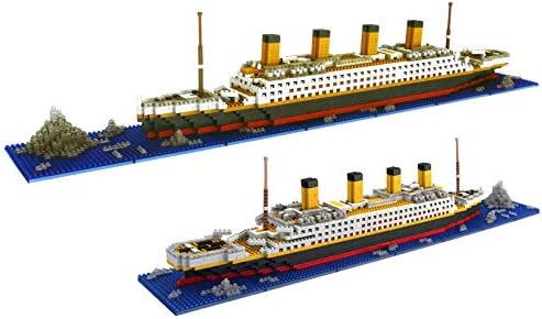 Titanic Model Building Set: 1872 Mini Bricks Toy – Perfect Gift for Adults & Kids!