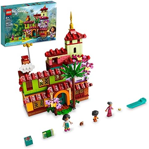 LEGO Disney Encanto: Madrigal House – 587 Piece Building Kit for Kids